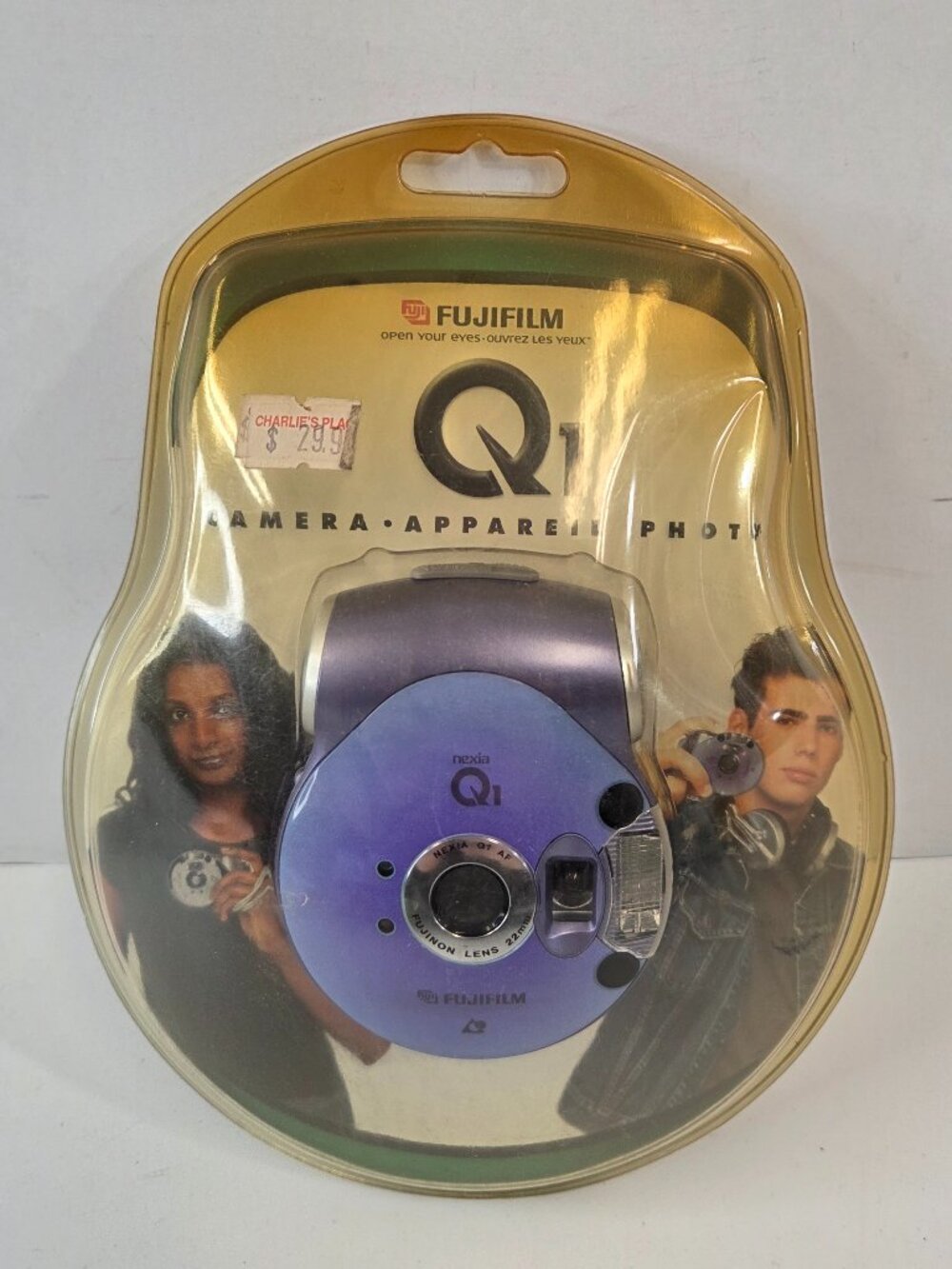 Fujifilm Nexia Q1 22mm Point & Shoot Film Camera Lavender Vintage NEW in Package